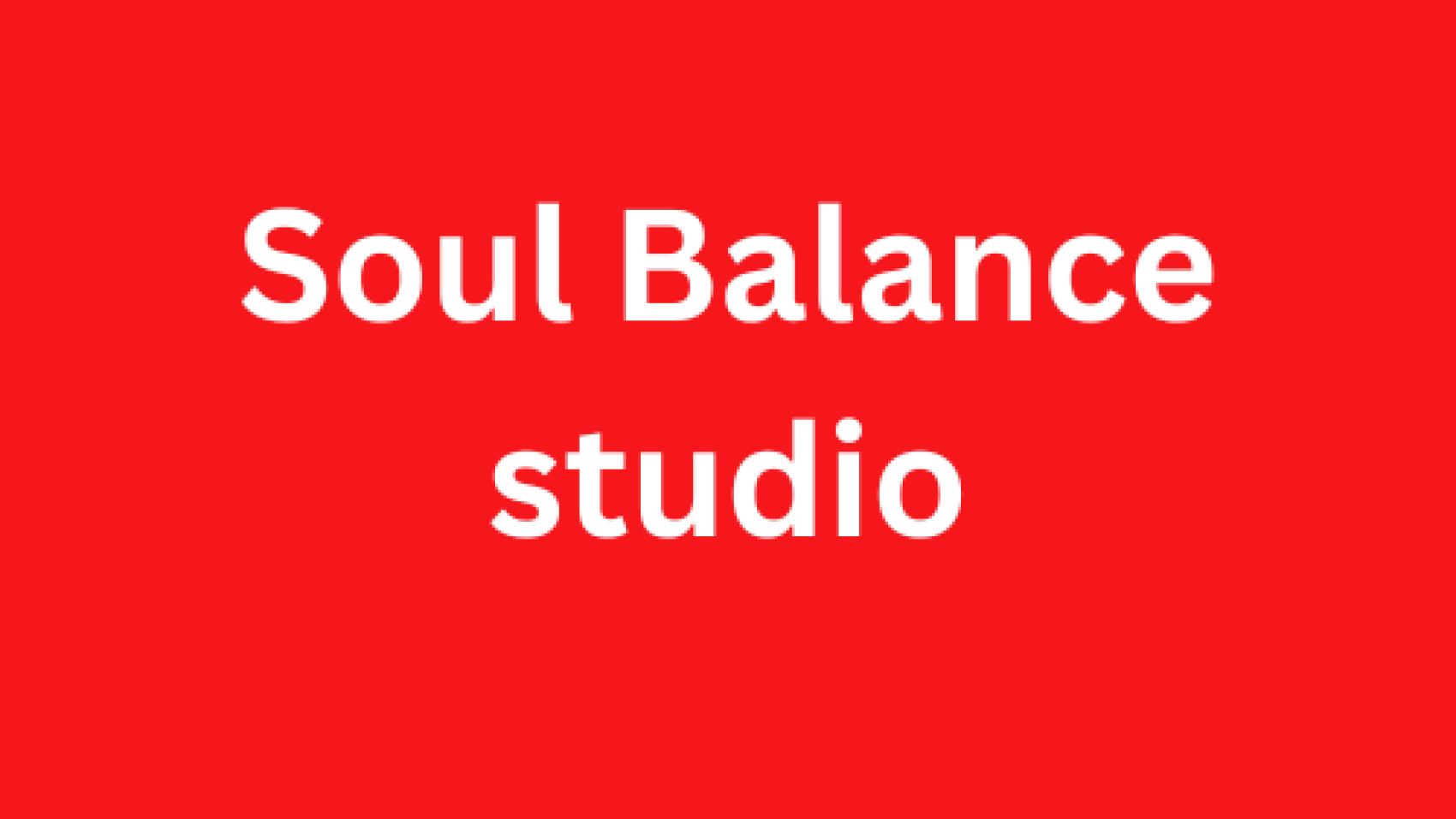 Soul Balance studio